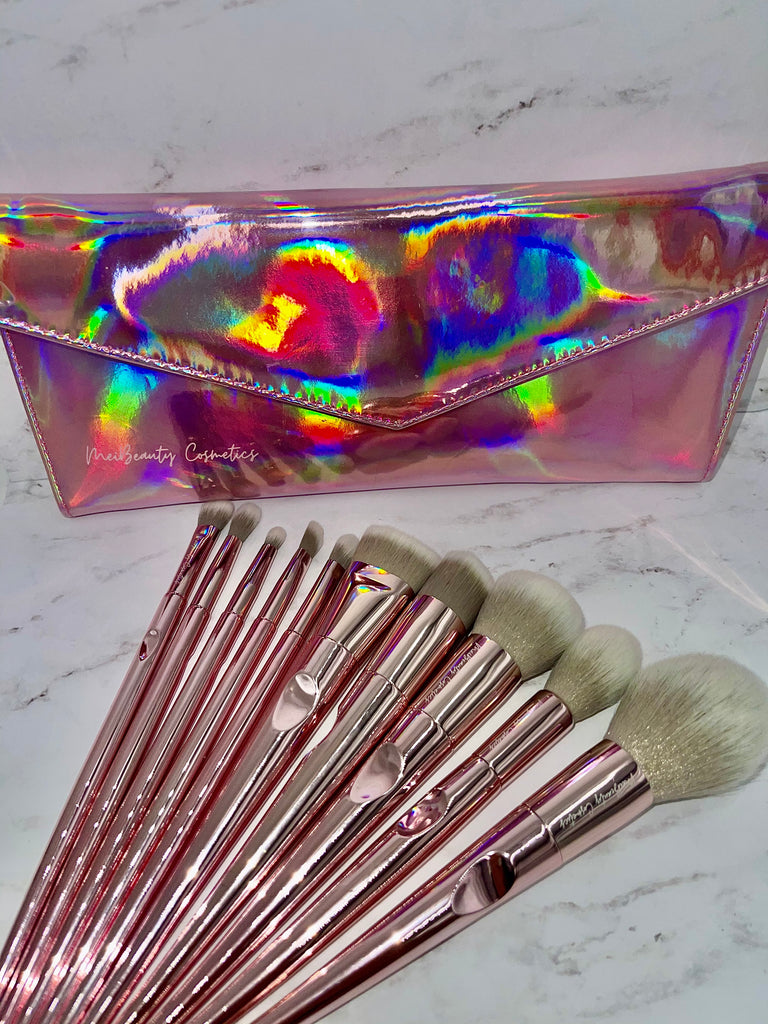 MeiBeauty Rose Gold Brush Collection